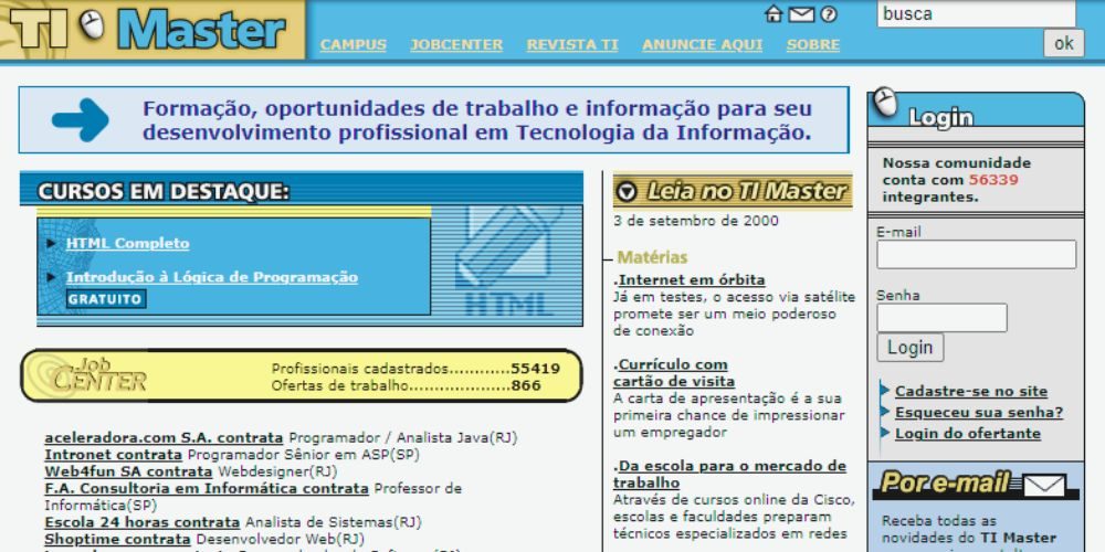 TI Master, a primeira plataforma de cursos online de tecnologia do país