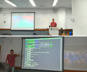 O Igor Assunção, nosso aluno de Engenharia de Computação, deu uma palestra ontem aqui no Infnet com o tema “Otimizando imagens e containers Docker”